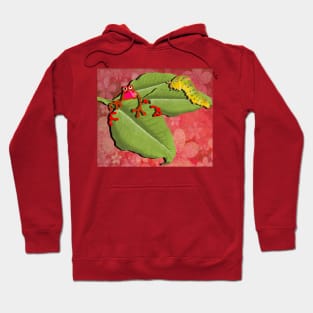RED FROG - RedFrog with Caterpillar 2 Hoodie